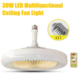 Plafonska LED sijalica sa ventilatorom i E27 grlom.