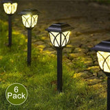 Set od 6 SOLARNIH baštenskih LED lampi fenjera
