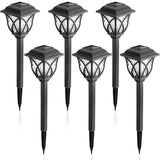 Set od 6 SOLARNIH baštenskih LED lampi fenjera
