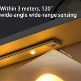 LED svetlo za ormar, kuhinju sa senzorom USB punjiva 80cm