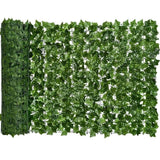 Paravan od zelenog PVC lišća dimenzija 3 × 1 m.
