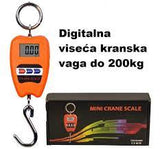 Aurevia Vaga digitalna vaga do 200kg viseca vaga KANTAR – za dom i slobodno vreme