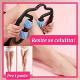 Ručni masažer PRODAVANI prikazan kao proizvod za masažu tela.