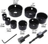 SET KRUNA od 11 delova za bušenje OTVORA 19-64 mm