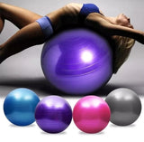 Na slici je prikazana lopta namenjena pilates vežbama.