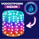 LED sijalice sa RGB svetlosnim efektima za prazničnu dekoraciju.