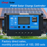 Alviora Solarni Regulator Kontroler 12V/24V 20A Solarni kontroler – za dom i slobodno vreme