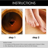 Biljne perle za čišćenje stopala