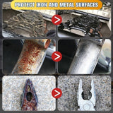 Premaz za tretiranje tragova rđe na metalnim delovima vozila.