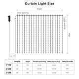 Led zavesa SMART RGB sa mobilnom kontrolom i daljinskim 3x3m
