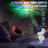 Projektor u obliku astronauta namenjen je za prikaz zvezdanog neba.
