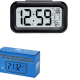 Digitalni LCD časovnik za praćenje vremena, datuma i temperature prostorije.