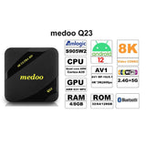 Smart TV BOX Medoo Q23 8K 4 / 32Gb