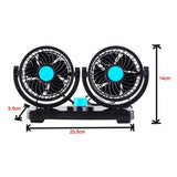 Solvique Dupli ventilator za auto 12v HX- T303 – za pouzdanu upotrebu na putu