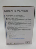 Prikaz multimedijalnog auto-radija za MP5 i MP3 sadržaj.