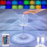 Električna kristalna LED lampa