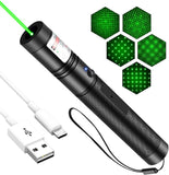 Crni aluminijumski laserski pokazivač PRODAVANI sa zelenim laserom.