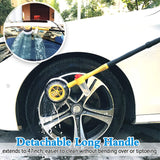Četka za pranje automobila sa rotirajućim delom.