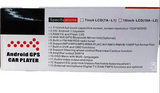 Android Multimedia GPS Video Player za Auto 45Wx4