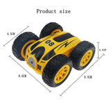 Stunt automobil prikazan kao RC igračka.