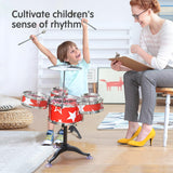 Dečiji bubnjevi 5u1 za muzičku igru i upoznavanje sa ritmom.