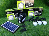 Tri LED sijalice namenjene povezivanju sa solarnim sistemom.