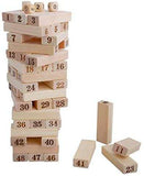 Jenga blokovi poređani tako da formiraju stabilan toranj.