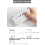 LCD digitalni sat i alarm