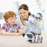 Robotski pas koji izvodi trikove, uključujući stoj na rukama.