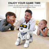 Robot pas koji može da sedne, legne i prevrne se.