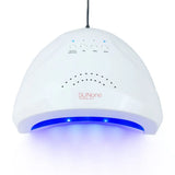 Bela UV/LED lampa SUNone za očvršćavanje gela na noktima.