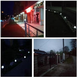 Plastična solarna lampa za baštenske staze i dvorište.