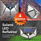 Solarni LED Reflektor sa senzorom pokreta 100 led dioda