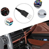 Projektor zvezdanih šara koji se povezuje na USB port ili USB punjač.