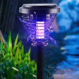 Lampa sa solarnim panelom i izborom između belog i UV svetla.