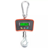 Prikazana je digitalna vaga za merenje tereta u kilogramima.
