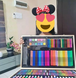 Višebojni Prenosni Komplet za Slikanje - Komplet za Malog Umetnika