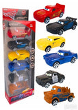 Igračke automobili iz seta Cars sa mehanizmom za potezanje.