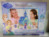Frozen dvorac nameštajem dve lutke za uredniji i funkcionalniji prostor