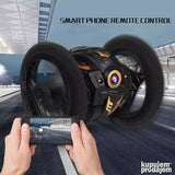 Interkativni autić bounce car sa WiFI kamerom crni