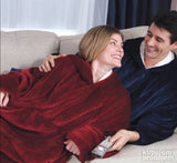 Rozi plišani huggle hoodie sa kapuljačom.