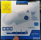 LED panel 12 W - kockasti - okrugao 6500K