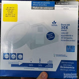 LED panel 18W - kockasti - okrugao 6500K
