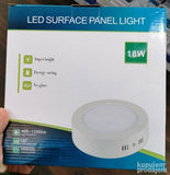 LED panel 18 W - okrugao - kockast