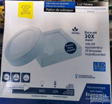 LED panel 24W - kockasti - okrugao 6500K