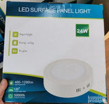 LED panel 24 W - okrugao - kockast