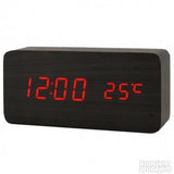 LED sat - wood desing - drveni vst 862