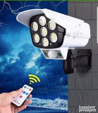 Solarna lampa u obliku kamere sa daljinskim