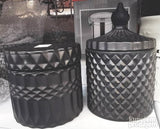 Crni set za zacine ( 2 komada )