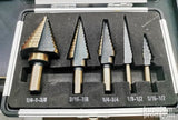 SET Aluminijumskih stepenastih burgija